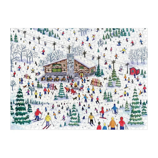 Apres Ski 1000 Piece Jigsaw Puzzle Galison - for just $19.99! 