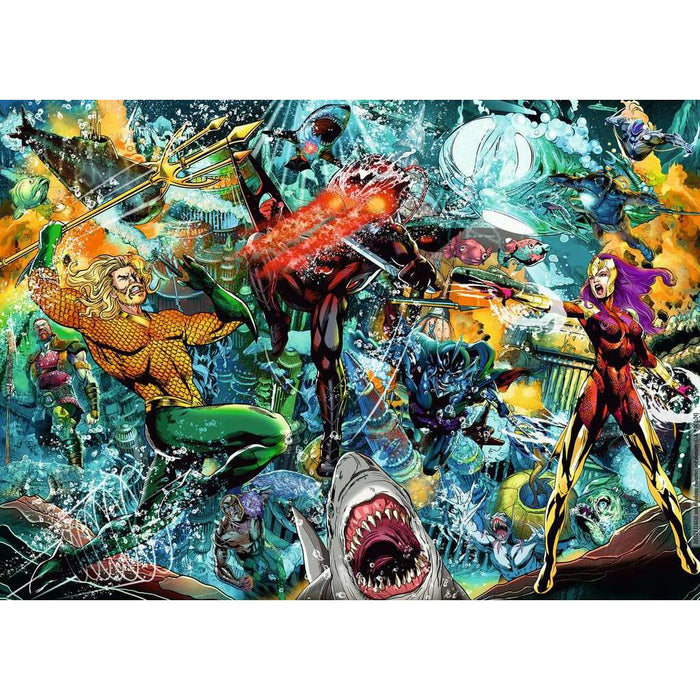 Aquaman "DC Collector's Edition" 1000 Piece Jigsaw Puzzle Ravensburger - for just $29.99! 