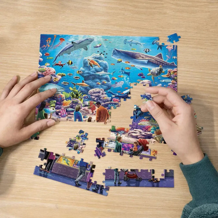 Aquarium 210 Piece Jigsaw Puzzle Boardwalk - for just $11.99! 