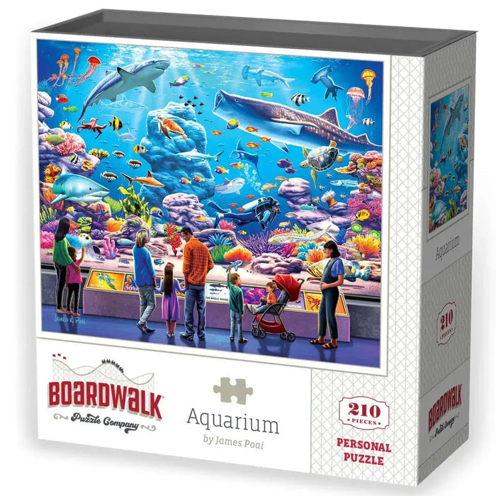 Aquarium 210 Piece Jigsaw Puzzle Boardwalk - for just $11.99! 