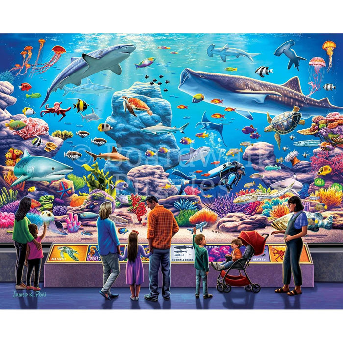 Aquarium 500 Piece Jigsaw Puzzle Boardwalk - for just $21.99! 