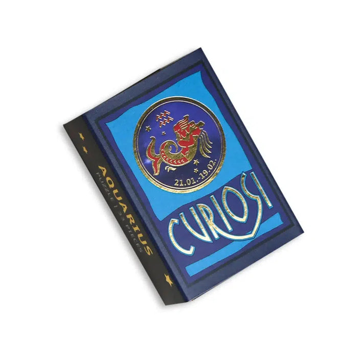 Aquarius Zodiac 33 Piece Mini Matchbox Jigsaw Puzzle Curiosi - for just $5.99! 