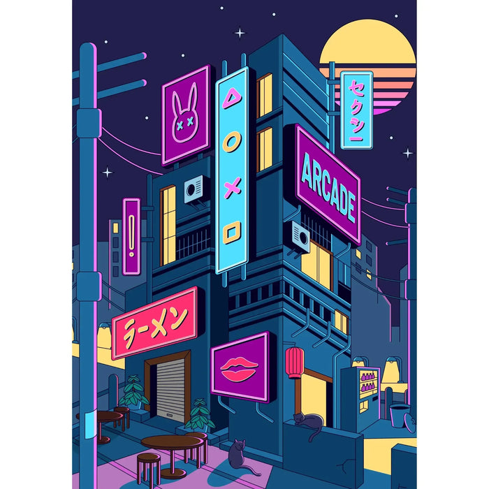 Arcade 99 Piece Mini Jigsaw Puzzle Puzzledly - for just $9.99! 