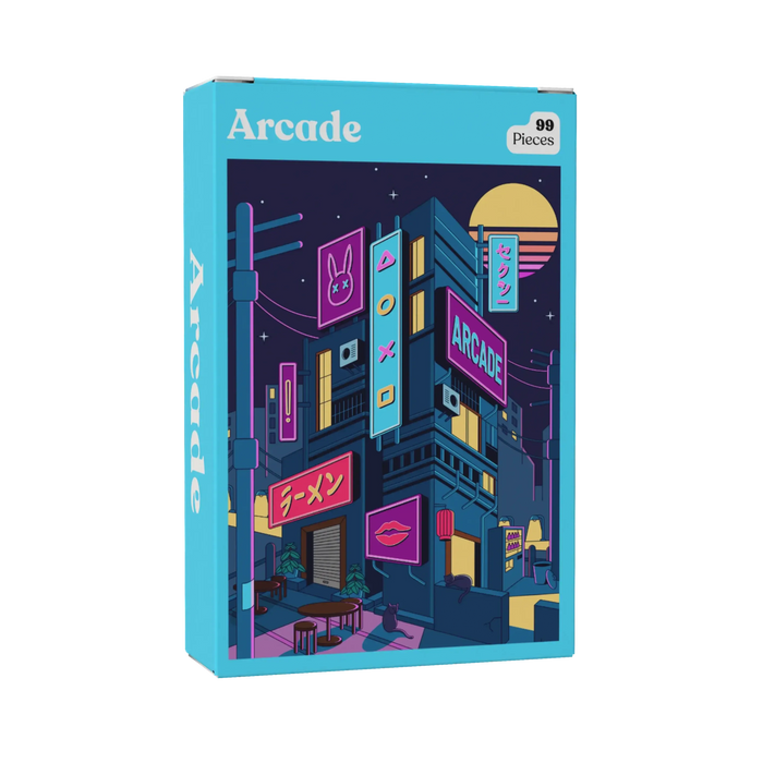 Arcade 99 Piece Mini Jigsaw Puzzle Puzzledly - for just $9.99! 