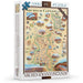 Arches & Canyonlands National Park 1000 Piece Jigsaw Puzzle Xplorer Maps - for just $24.99! 