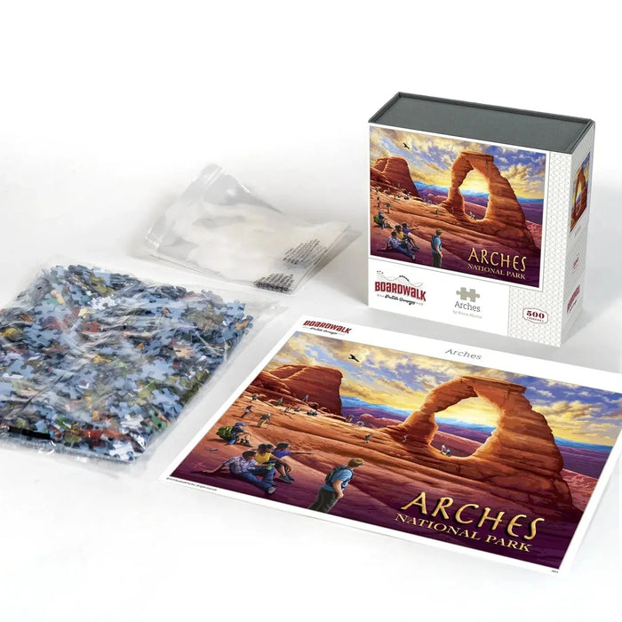 Arches National Park 500 Piece Jigsaw Puzzle Boardwalk - for just $21.99! 