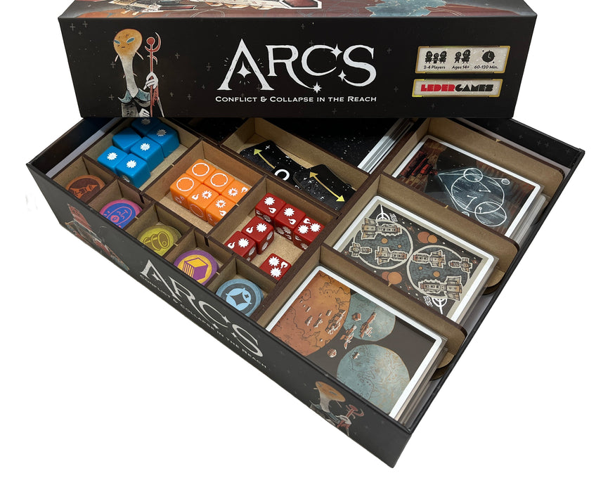 Arcs Board Game Organizer Insert - for just $24.99! 