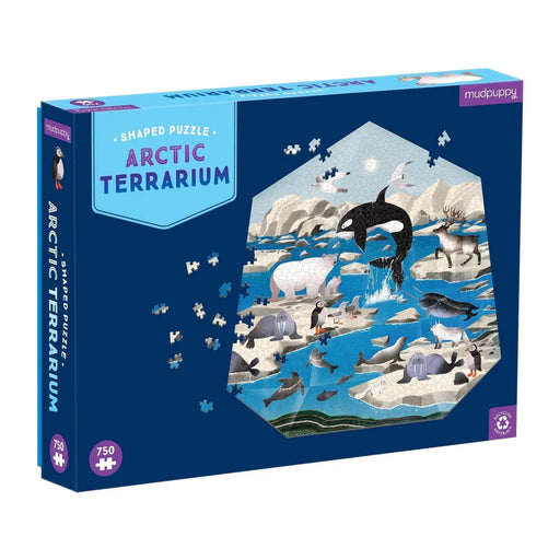 Arctic Terrarium 750 Piece Shaped Jigsaw Puzzle Mudpuppy - for just $19.99! 