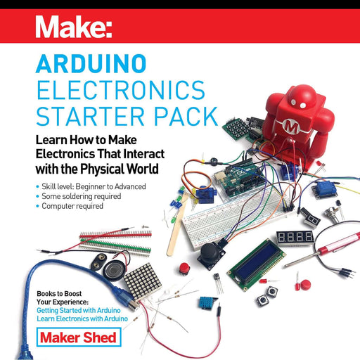 Make: Arduino Electronics Starter Pack - for just $50! 