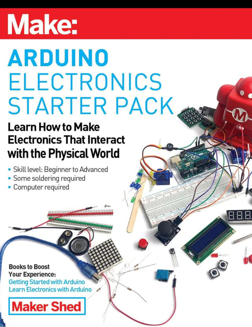 Make: Arduino Electronics Starter Pack - for just $55! 
