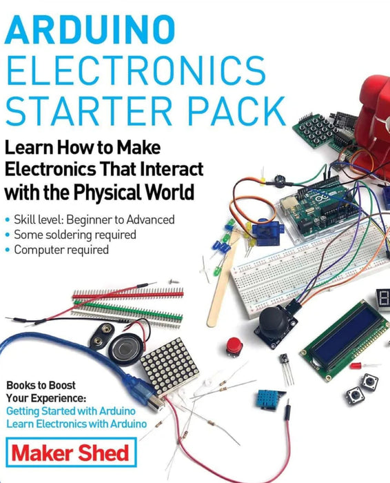 Make: Arduino Electronics Starter Pack - for just $55! 