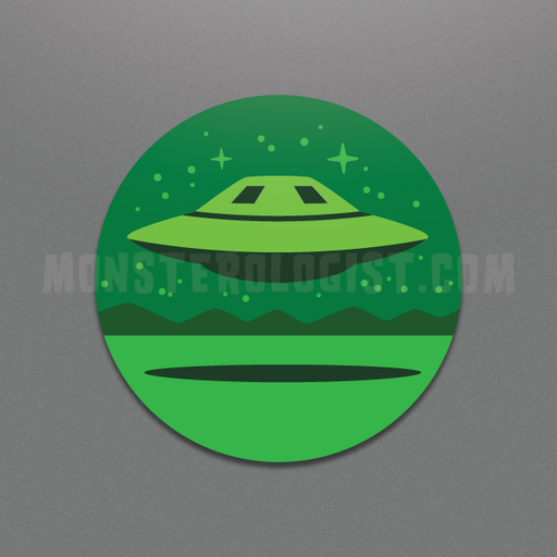 Area 51, Nevada Ufo Circle Sticker - for just $3! 