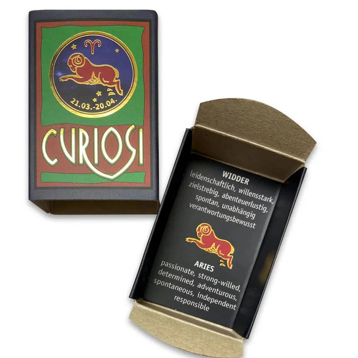 Aries Zodiac 33 Piece Mini Matchbox Jigsaw Puzzle Curiosi - for just $5.99! 