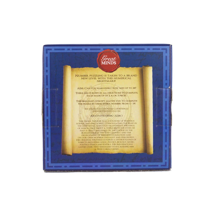 Aristotle's Wood Number Brain Teaser Puzzle Professor Puzzle - for just $12.99! 