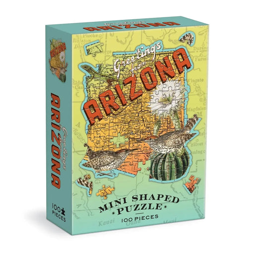 Arizona 100 Piece Mini Shaped Jigsaw Puzzle Galison - for just $7.99! 