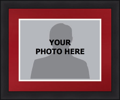 MLB Baseball Photo Picture Frame Kit - Arizona Diamondbacks (Brick Red Matting, White Trim) - for just $29.99! 