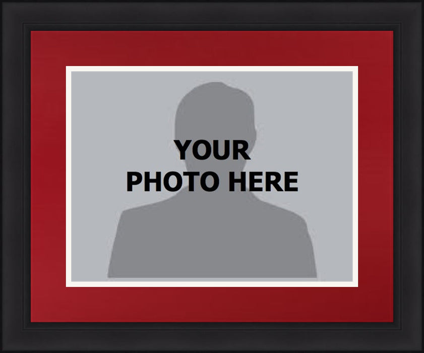 MLB Baseball Photo Picture Frame Kit - Arizona Diamondbacks (Brick Red Matting, White Trim) - for just $29.99! 