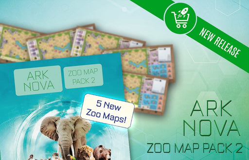 Ark Nova: Zoo Map Pack 2 - for just $12.99! 