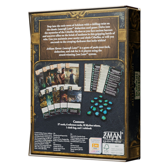 Arkham Horror: Lovecraft Letter - for just $16.99! 