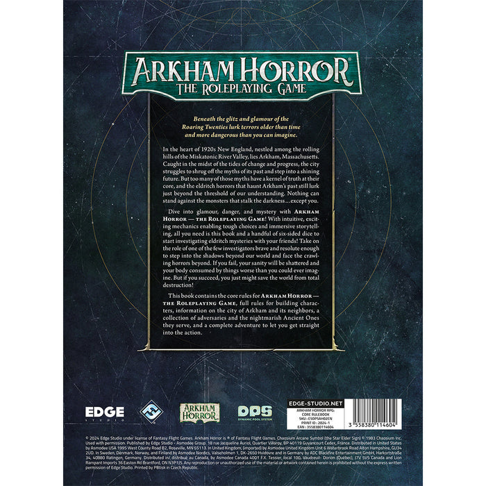 Arkham Horror RPG Core Rulebook - for just $49.99! 