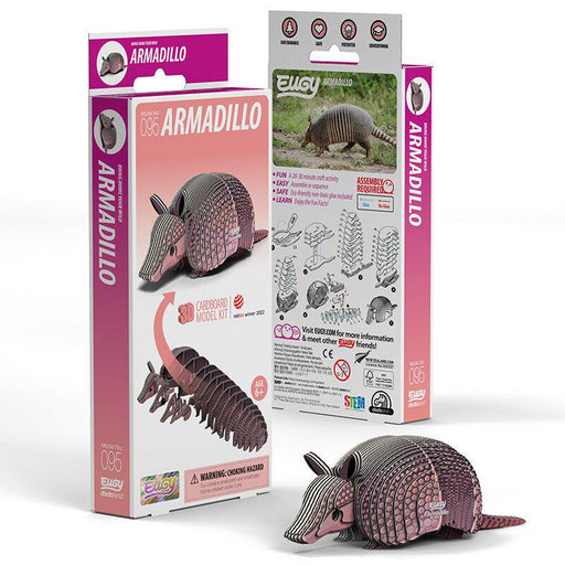 Armadillo 3D Cardboard Model Kit Eugy - for just $11.99! 