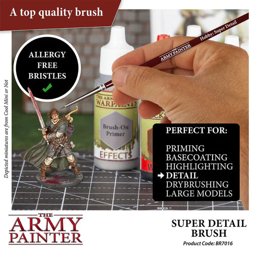 Army Painter Tools: Hobby Brush - Super Detail - for just $4.19! 