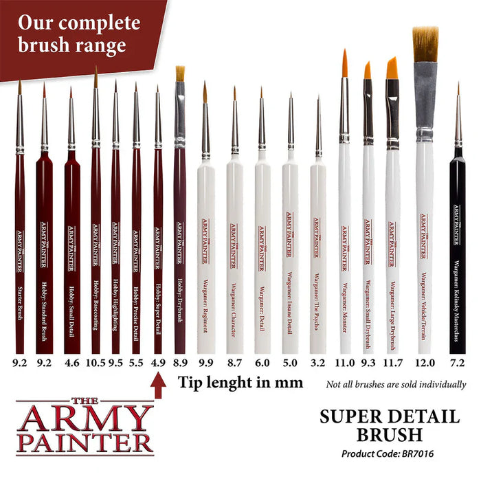 Army Painter Tools: Hobby Brush - Super Detail - for just $4.19! 
