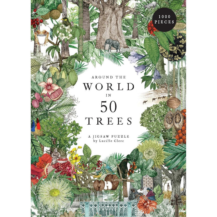 Around the World in 50 Trees 1000 Piece Jigsaw Puzzle Laurence King - for just $24.99! 