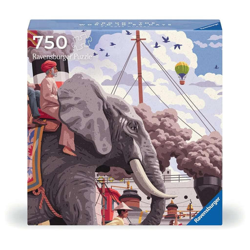 Around the World in 80 Days 750 Piece Jigsaw Puzzle Ravensburger - for just $19.99! 