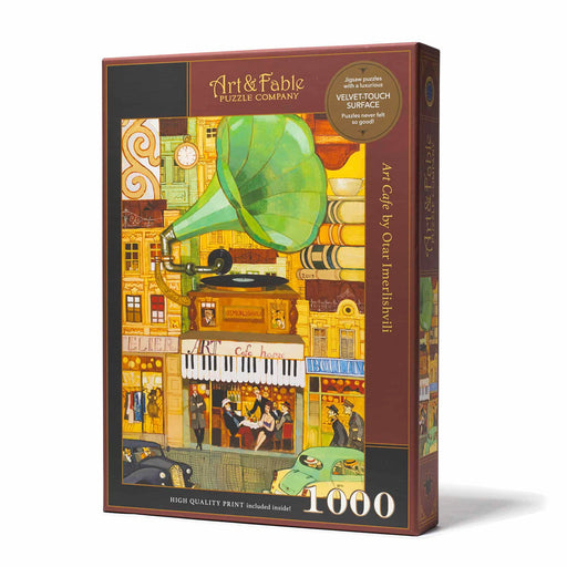 Art Cafe 1000 Piece Premium Jigsaw Puzzle Art & Fable - for just $34.99! 