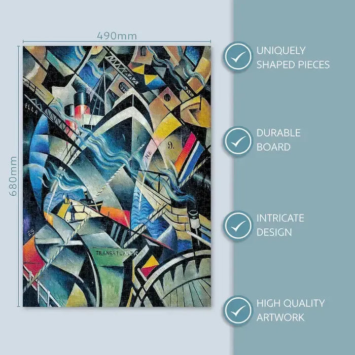 Art Deco the Arrival 1000 Piece Jigsaw Puzzle GSC - for just $19.99! 