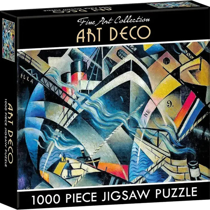 Art Deco the Arrival 1000 Piece Jigsaw Puzzle GSC - for just $19.99! 