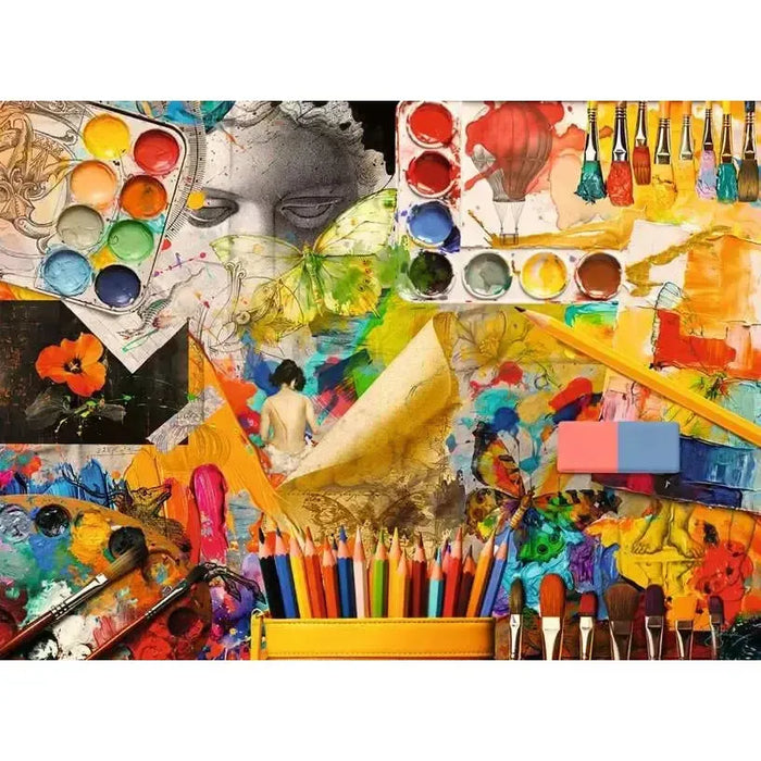 Art Studio 500 Piece Jigsaw Puzzle Ravensburger - for just $19.99! 