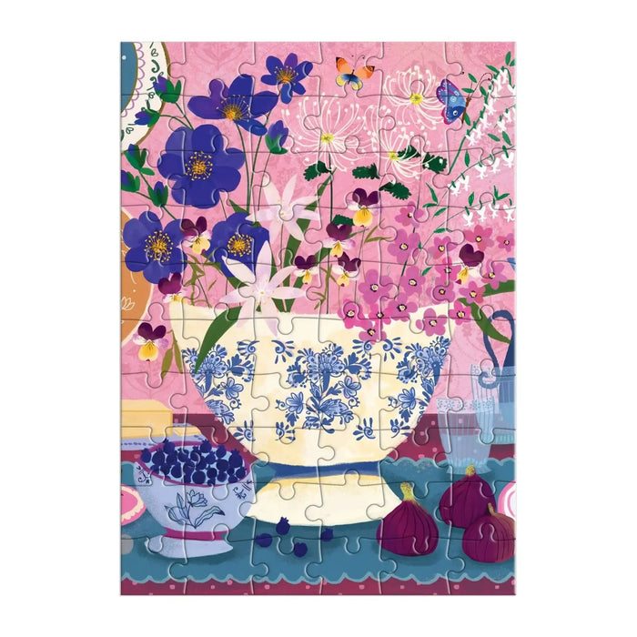 Art of the Table Greeting Card 60 Piece Jigsaw Puzzle Galison - for just $7.99! 