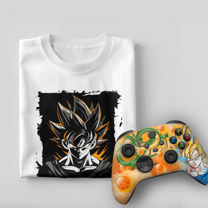 DBZ Goku Bundle – T-Shirt & Xbox Series X Controller - for just $149.99! 