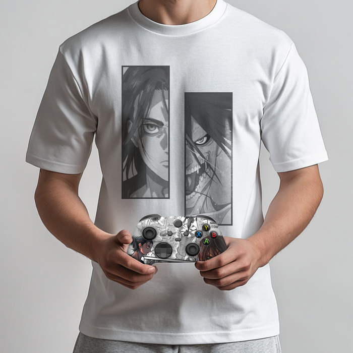 Attack on Titan Bundle – T-Shirt & Xbox Series X Controller - for just $149.99! 