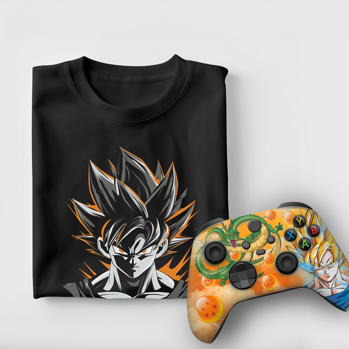 DBZ Goku Bundle – T-Shirt & Xbox Series X Controller - for just $149.99! 