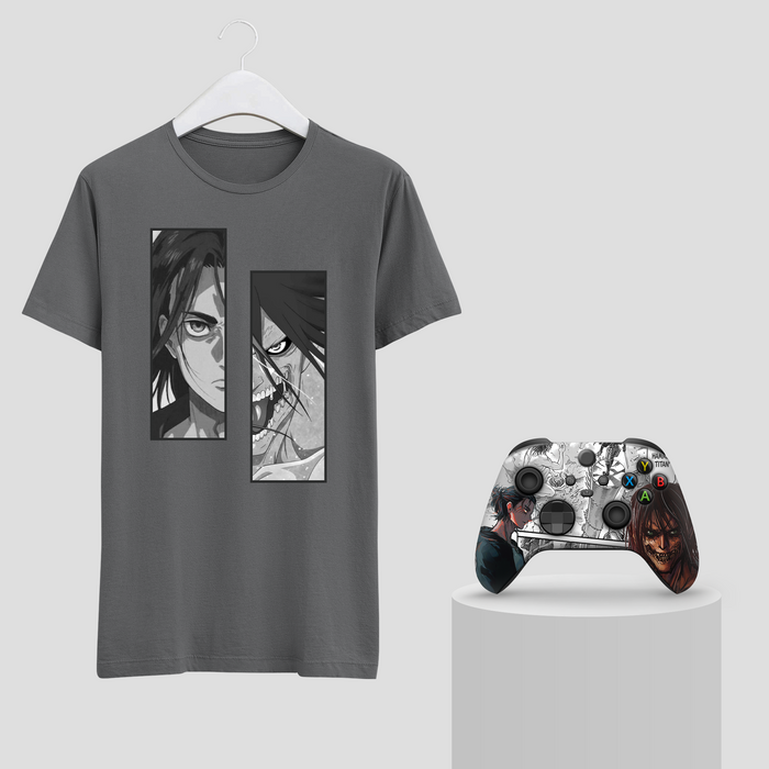 Attack on Titan Bundle – T-Shirt & Xbox Series X Controller - for just $149.99! 