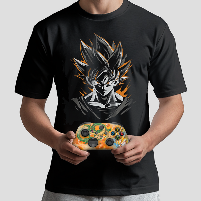 DBZ Goku Bundle – T-Shirt & Xbox Series X Controller - for just $149.99! 