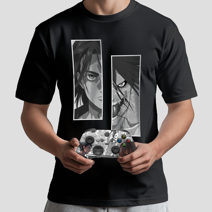 Attack on Titan Bundle – T-Shirt & Xbox Series X Controller - for just $149.99! 