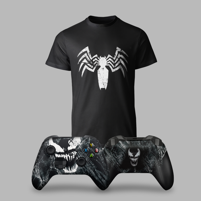 Venom Bundle – T-Shirt & Xbox Series X Controller - for just $149.99! 