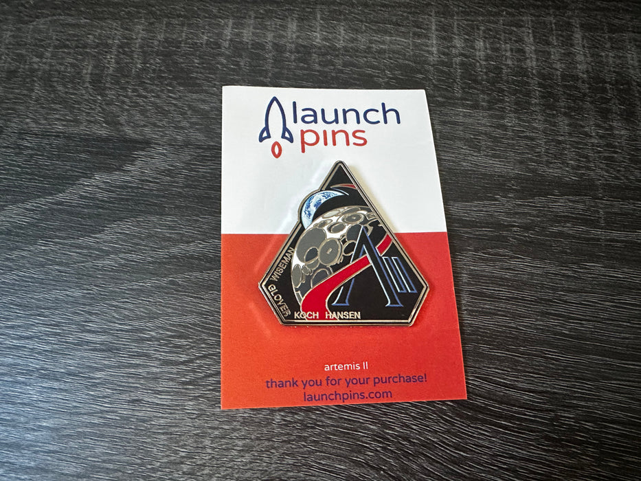 NASA Artemis II Mission Patch Hard Enamel Pin - for just $11.95! 