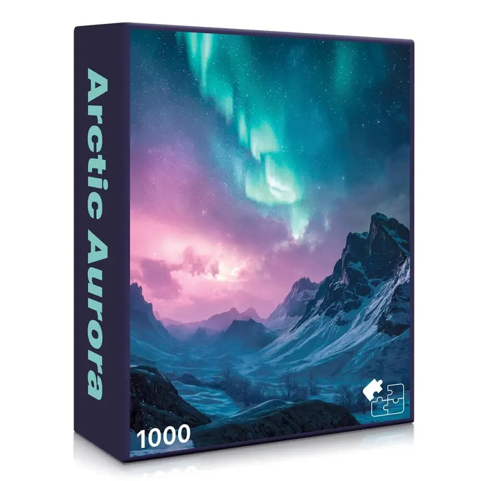 Artic Aurora 1000 Piece Jigsaw Puzzle Final Piece - for just $19.99! 
