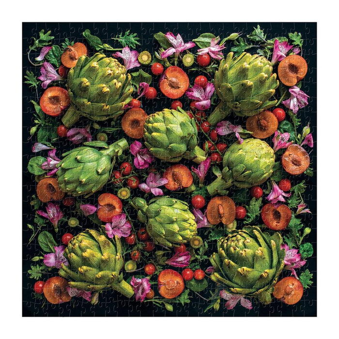 Artichoke Floral 500 Piece Jigsaw Puzzle Galison - for just $17.99! 
