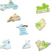 Asia Topographic Map 63 Piece Tray Jigsaw Puzzle Larsen - for just $11.99! 
