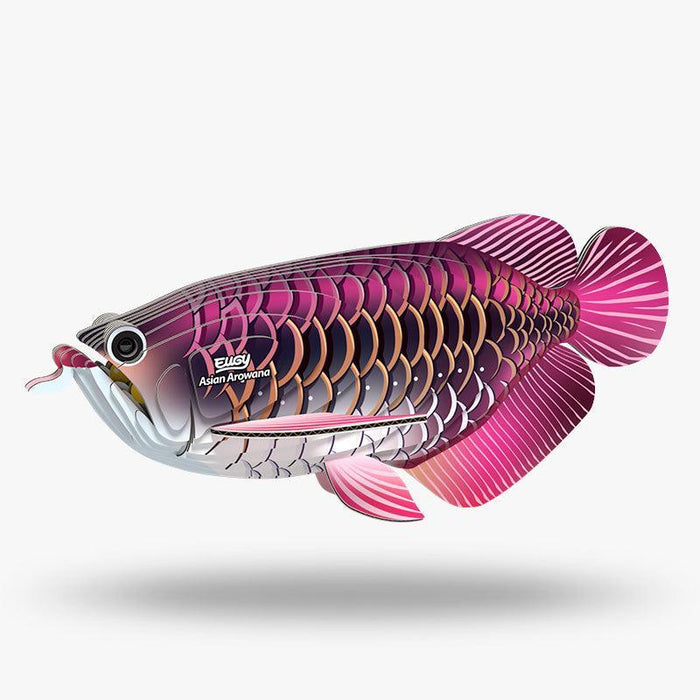 Asian Arowana 3D Cardboard Model Kit Eugy - for just $11.99! 