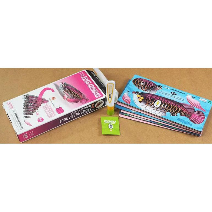Asian Arowana 3D Cardboard Model Kit Eugy - for just $11.99! 