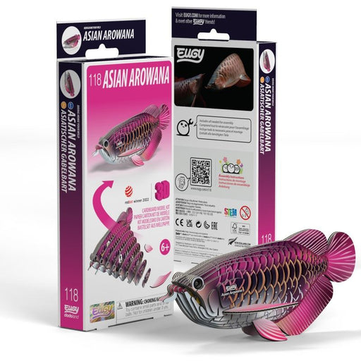 Asian Arowana 3D Cardboard Model Kit Eugy - for just $11.99! 