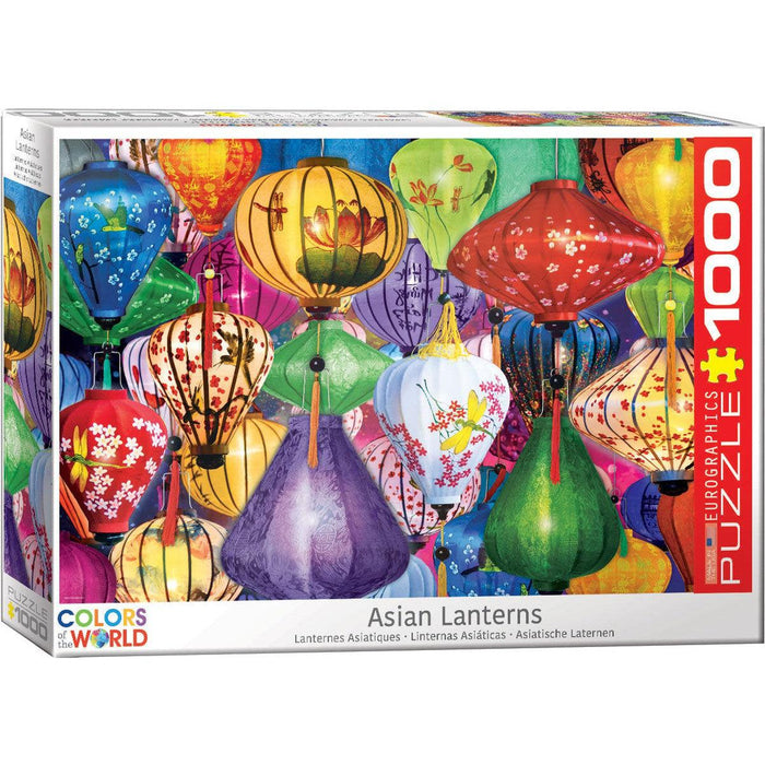 Asian Lanterns 1000 Piece Jigsaw Puzzle Eurographics - for just $21.99! 
