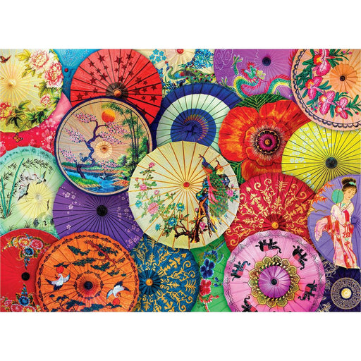 Asian Oil-Paper Umbrellas 1000 Piece Jigsaw Puzzle Eurographics - for just $19.99! 